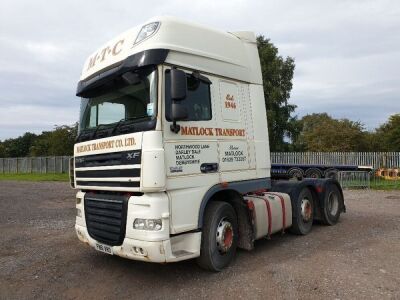 2011 DAF XF105 460 Super Space 6x2 Tractor Unit