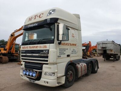 2011 DAF XF105 460 Super Space 6x2 Tractor Unit