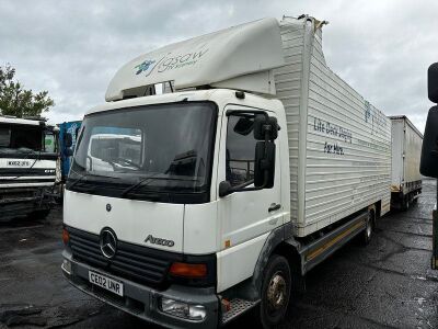 2002 Mercedes Atego 4x2 Box Van