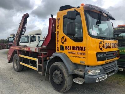 2009 DAF LF55 220 4x2 Skip Loader