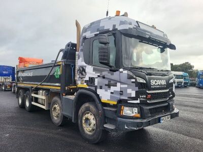 2020 Scania XT410 8x4 Steel Body Tipper