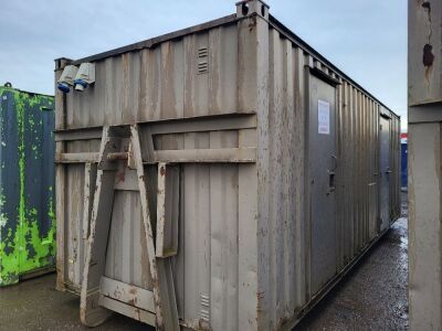 20ft x 8ft Hook Loader Anti Vandal Tool Shed, Canteen & Drying Room - 2