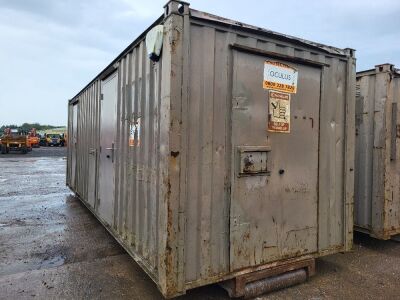 20ft x 8ft Hook Loader Anti Vandal Tool Shed, Canteen & Drying Room - 3