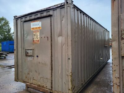 20ft x 8ft Hook Loader Anti Vandal Tool Shed, Canteen & Drying Room - 4