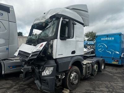 2019 Mercedes Actros 2543 6x2 Midlift Tractor Unit