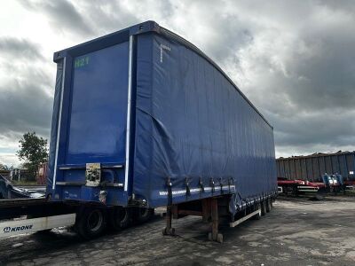 2009 DonBur Triaxle Double Deck Curtainside trailer