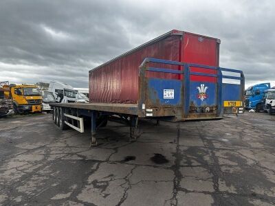 2005 SDC Flat PSK Triaxle Trailer