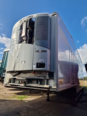 2012 Gray + Adams Triaxle Double Deck Fridge Trailer