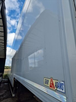 2012 Gray + Adams Triaxle Double Deck Fridge Trailer - 3