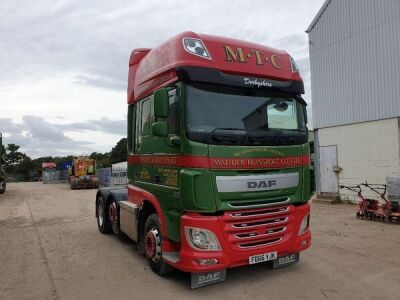 2017 DAF XF 510 Super Space 6x2 Tractor Unit