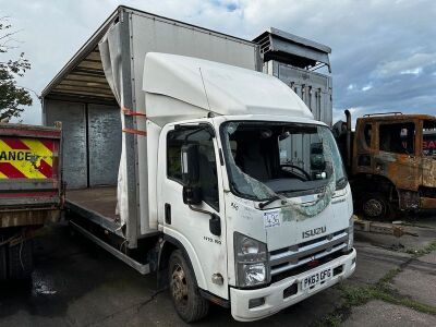 2013 Isuzu N75 190 Forward Easy Shift Curtainside Rigid