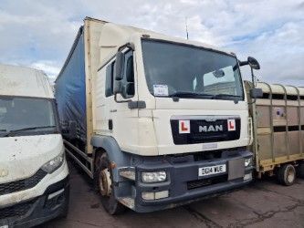 2014 MAN TGM 18250 4x2 Curtainside Rigid