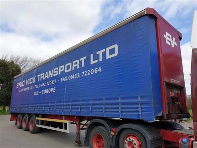 2008 SDC Triaxle Curtainside Trailer - 2