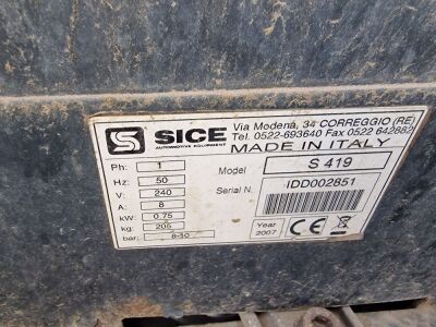 2007 Sice S419 Tyre Changer - 4