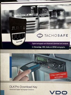 New Tachosafe 2 Tachograph Download Device