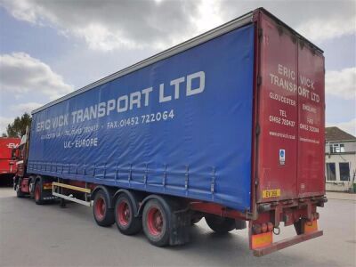 2008 SDC Triaxle Curtainside Trailer - 4