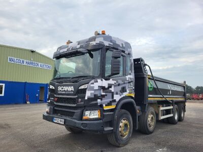 2020 Scania XT410 8x4 Steel Body Tipper