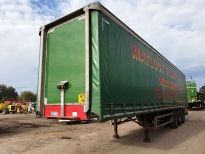 2015 Montracon Triaxle Curtainside Trailer - 2