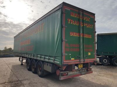 2015 Montracon Triaxle Curtainside Trailer - 3