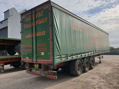 2015 Montracon Triaxle Curtainside Trailer - 4