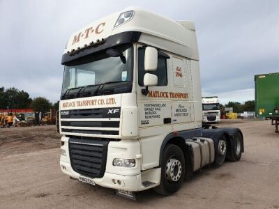 2013 DAF XF105 460 Super Space 6x2 Tractor Unit - 2