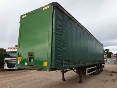 2005 Montracon Triaxle Curtainside Trailer - 2