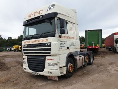 2012 DAF XF105 460 Super Space 6x2 Tractor Unit - 2