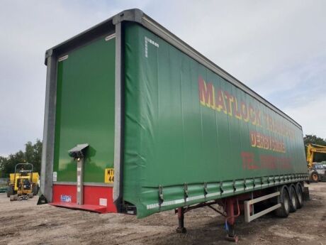 2016 Montracon Triaxle Curtainside Trailer