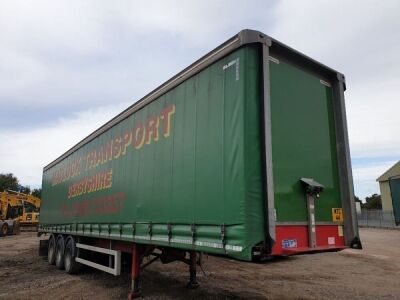 2016 Montracon Triaxle Curtainside Trailer - 2