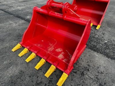 New WBB 5ft Digging Bucket With Teeth - 2