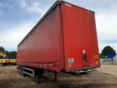 2006 Montracon Triaxle Curtainside Trailer