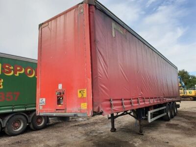 2006 Montracon Triaxle Curtainside Trailer - 2