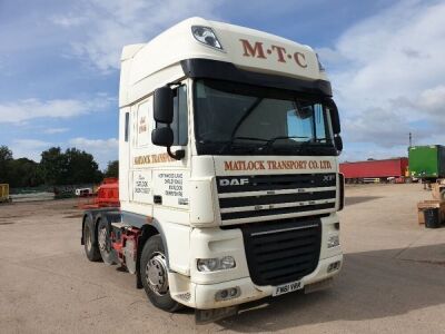 2011 DAF XF105 460 Super Space 6x2 Tractor Unit