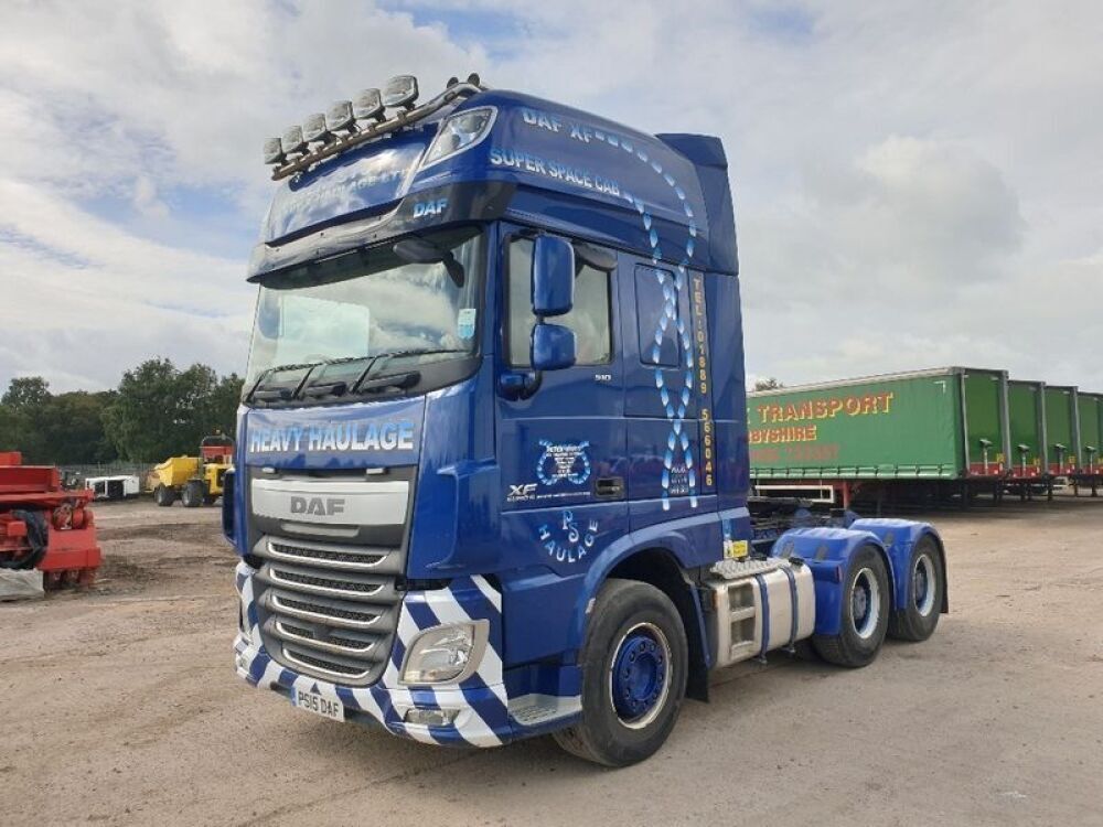 2015 DAF XF510 6x4 150 ton Double Drive Tractor Unit Malcolm Harrison