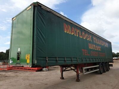 2004 Montracon Triaxle Curtainside Trailer - 2