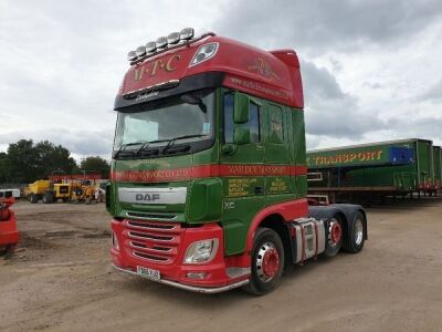 2017 DAF XF 510 Super Space 6x2 Tractor Unit - 2