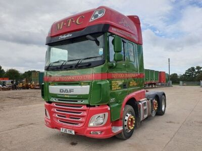 2016 DAF XF 510 Super Space 6x2 Tractor Unit - 2