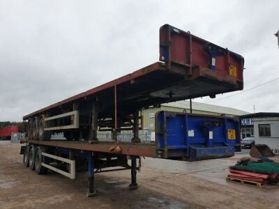 2006 Corus Triaxle 40ft Flat Trailer