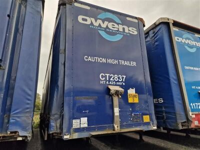 2010 Montracon Triaxle Curtainside Trailer