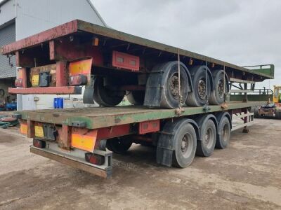 2002 Montracon Triaxle Flat Trailer - 4