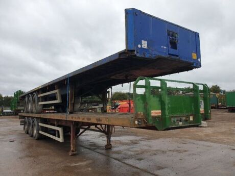 2005 Montracon Triaxle Flat Trailer