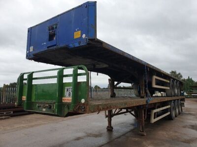 2005 Montracon Triaxle Flat Trailer - 2