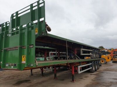 2015 Montracon Triaxle Flat Trailer