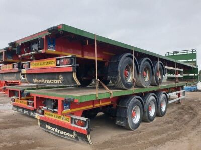 2016 Montracon Triaxle Flat Trailer - 2