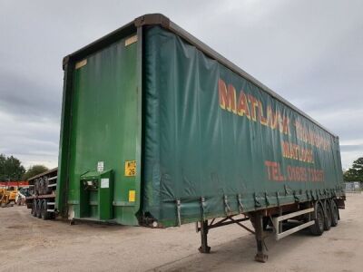 2003 Montracon Triaxle Curtainside Trailer - 2