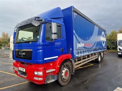 2012 MAN TGM 26.340 6x2 Curtainside Rigid