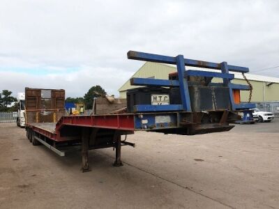 1992 SDC Triaxle Extending Low Loader