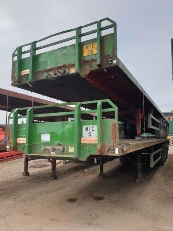 2006 Montracon Triaxle Flat Trailer