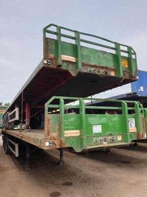 2006 Montracon Triaxle Flat Trailer - 2