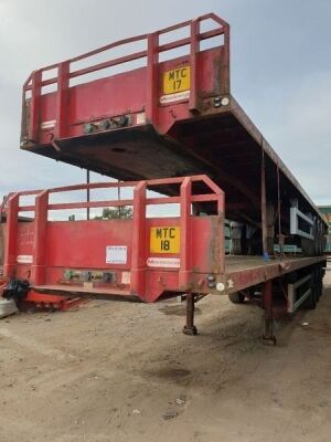 2008 Montracon Triaxle Flat Trailer - 2